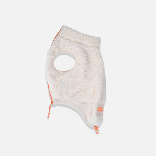 Cream Sherpa Fleece Dog Vest