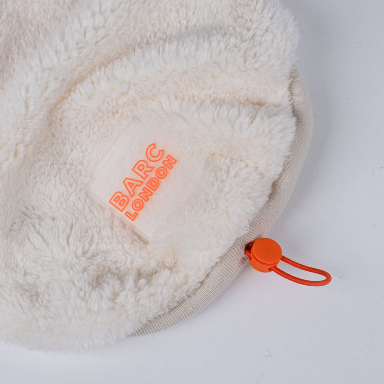 Cream Sherpa Fleece Dog Vest