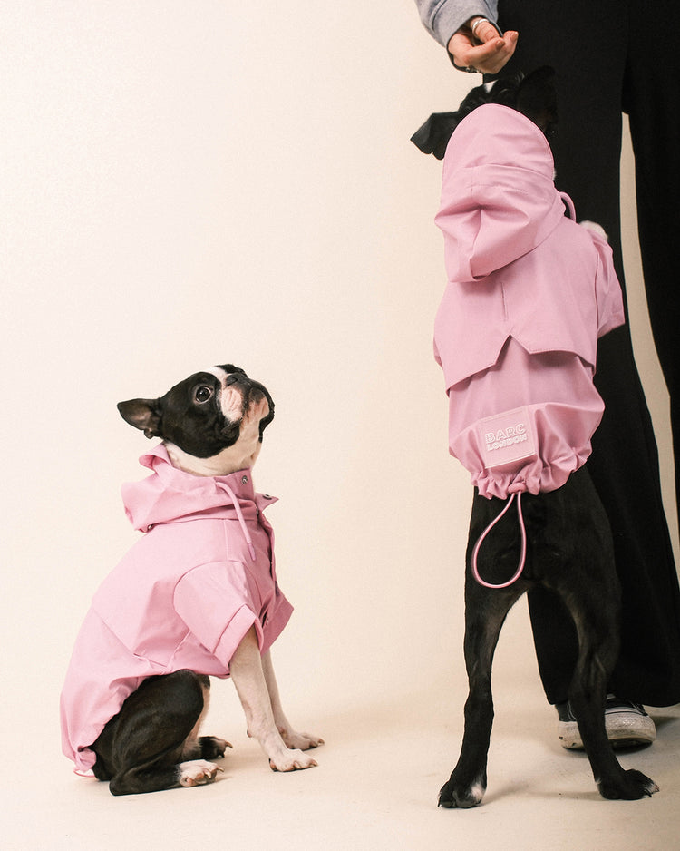 Pink Dog Raincoat