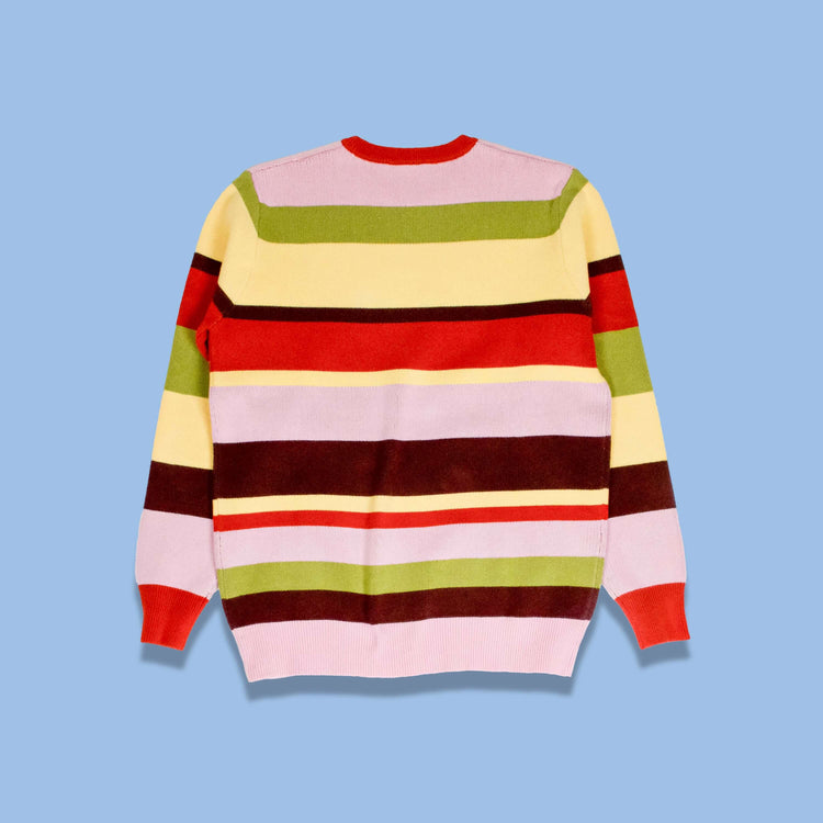 Holiday Club Knitted Jumper, Stripes