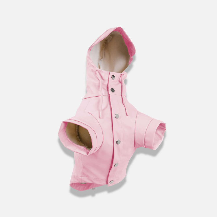 Pink Dog Raincoat