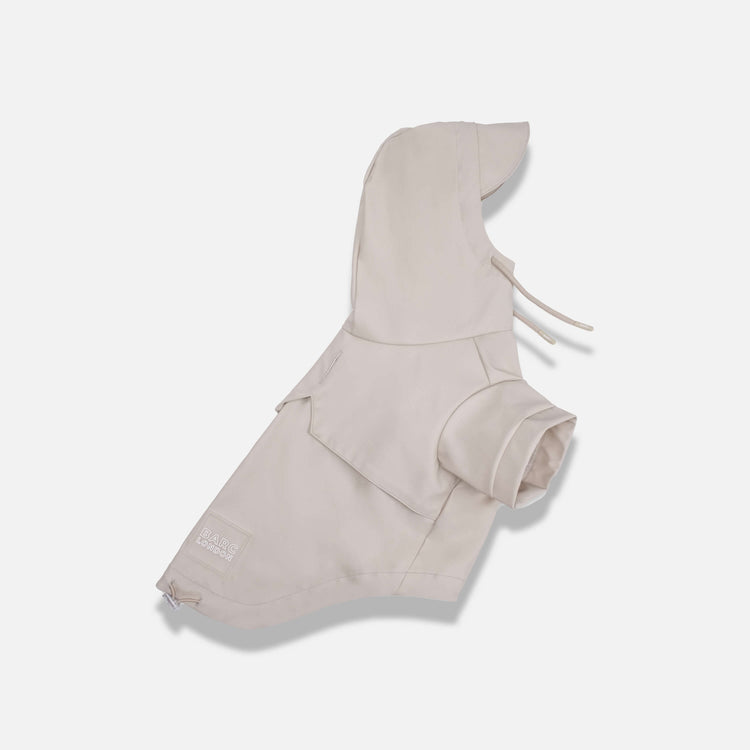 stone waterproof dog raincoat by barc london