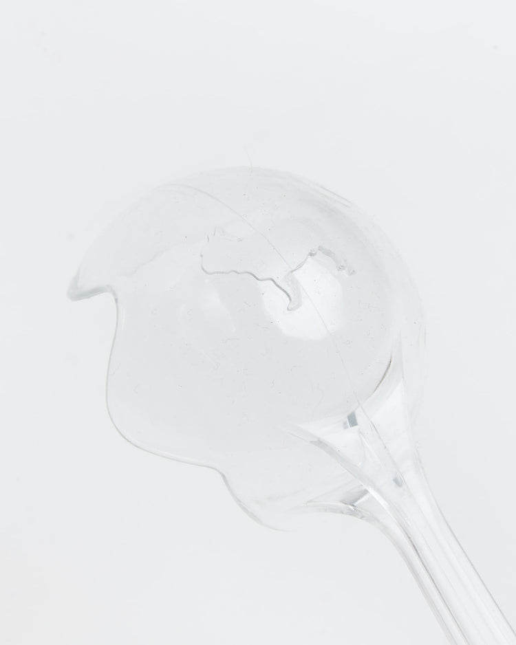Close Up of Clear Dog Tennis Ball Thrower with Barc London Logo