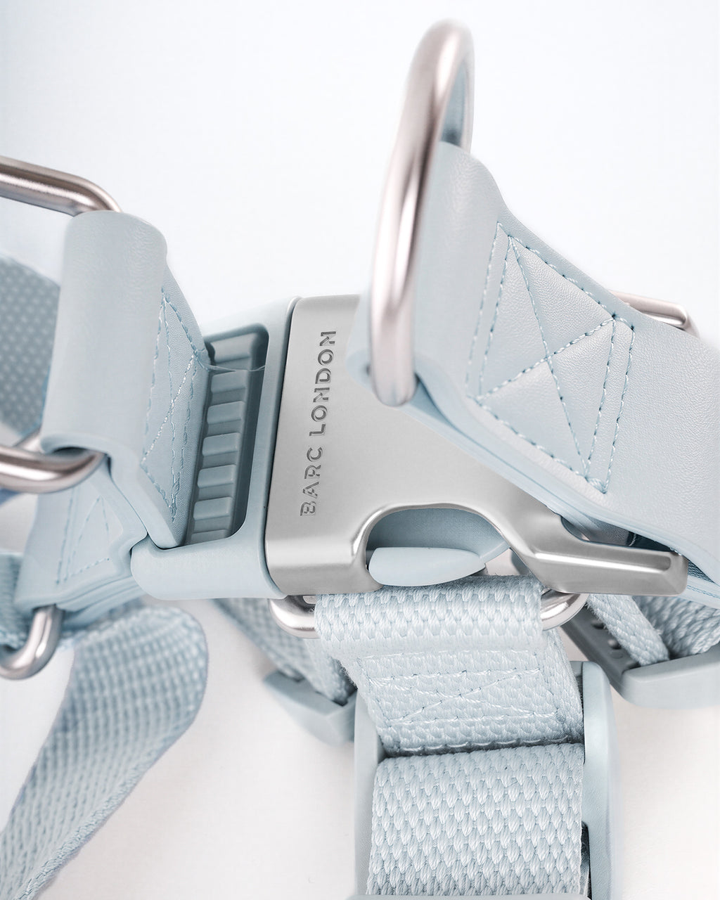 Dusk Blue Dog Collar, Harness & Lead Set