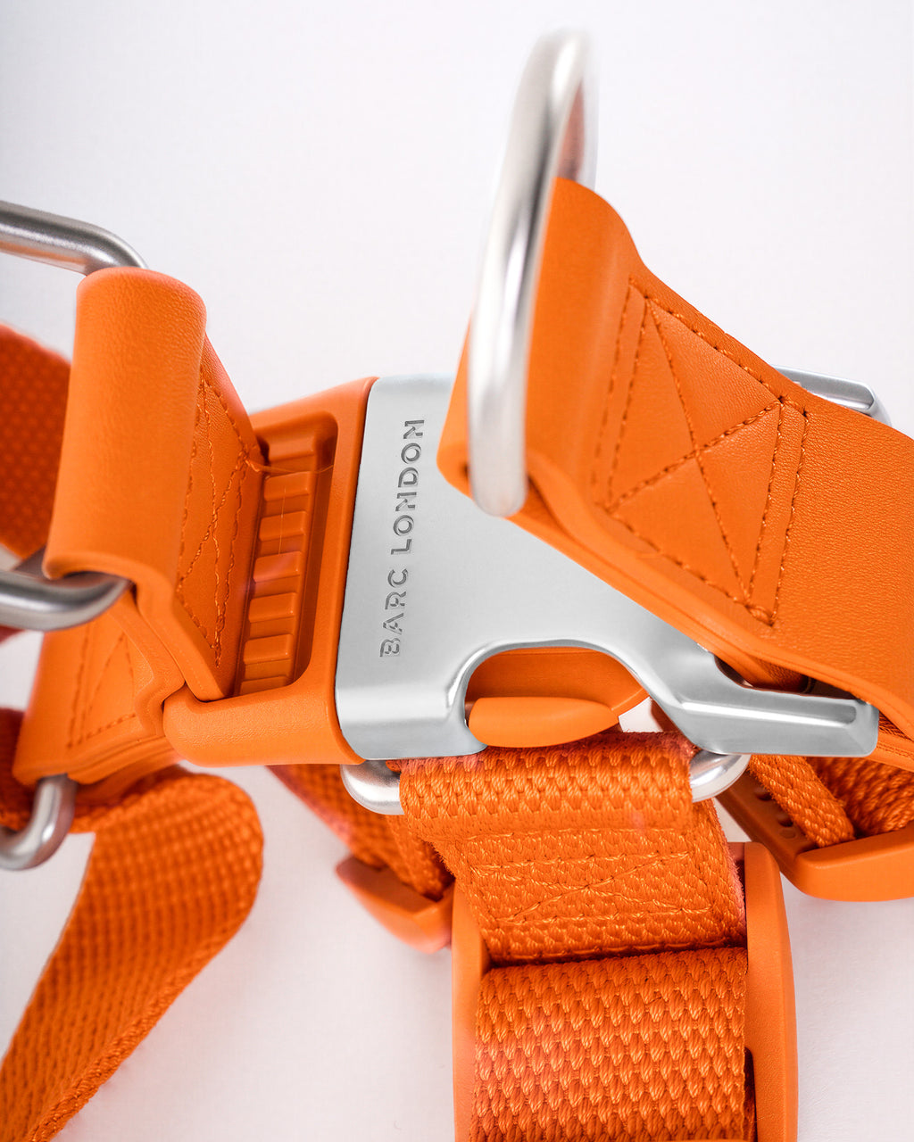 Mandarin Orange Dog Harness