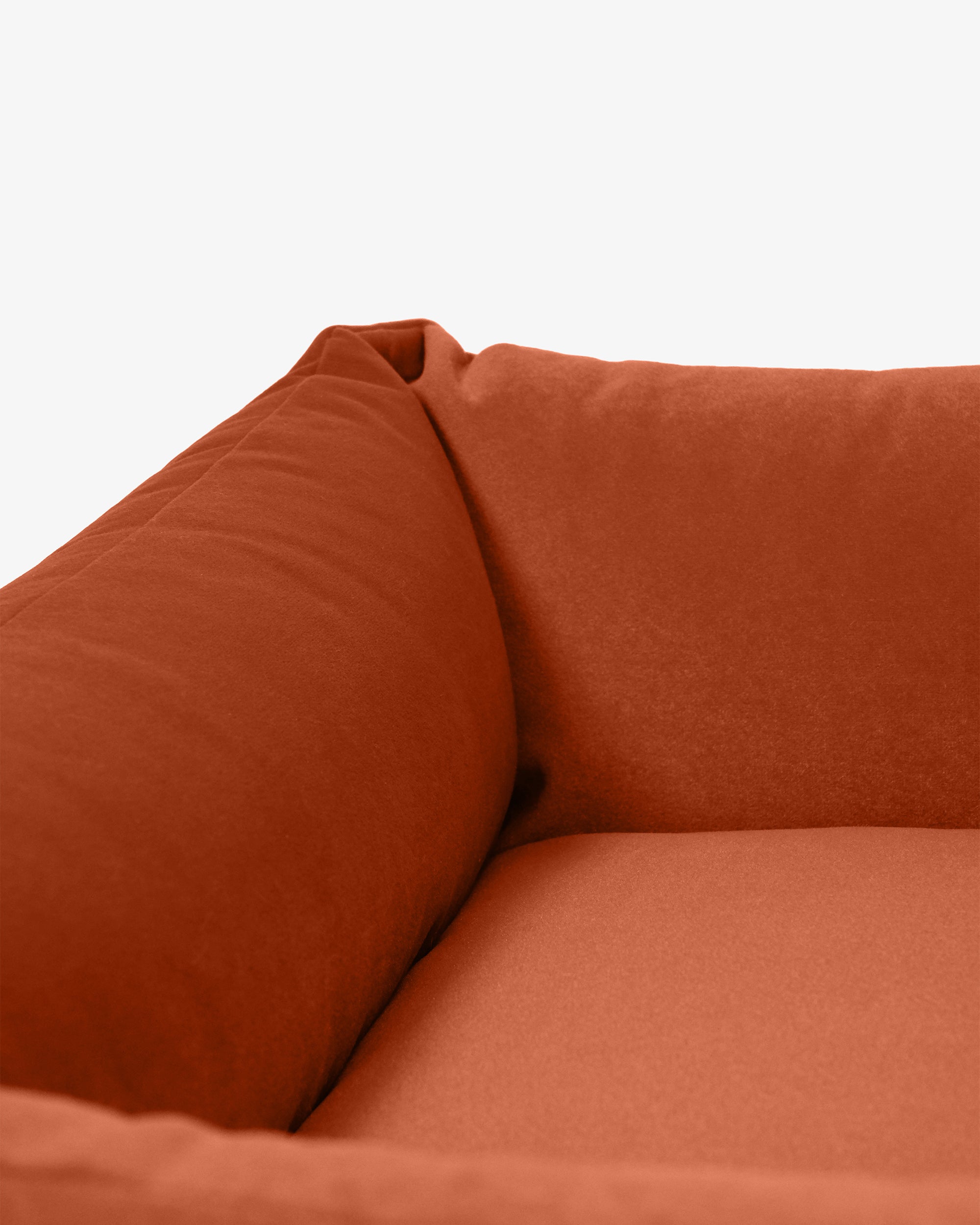 Rust Orange Premium Everyday Bed