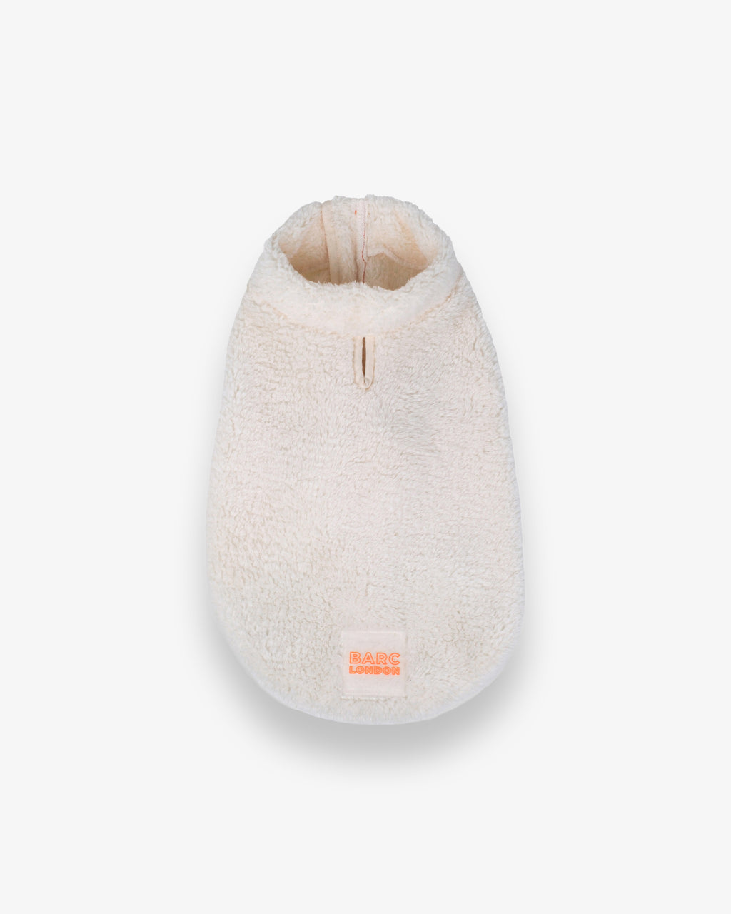 Cream Sherpa Fleece Dog Vest