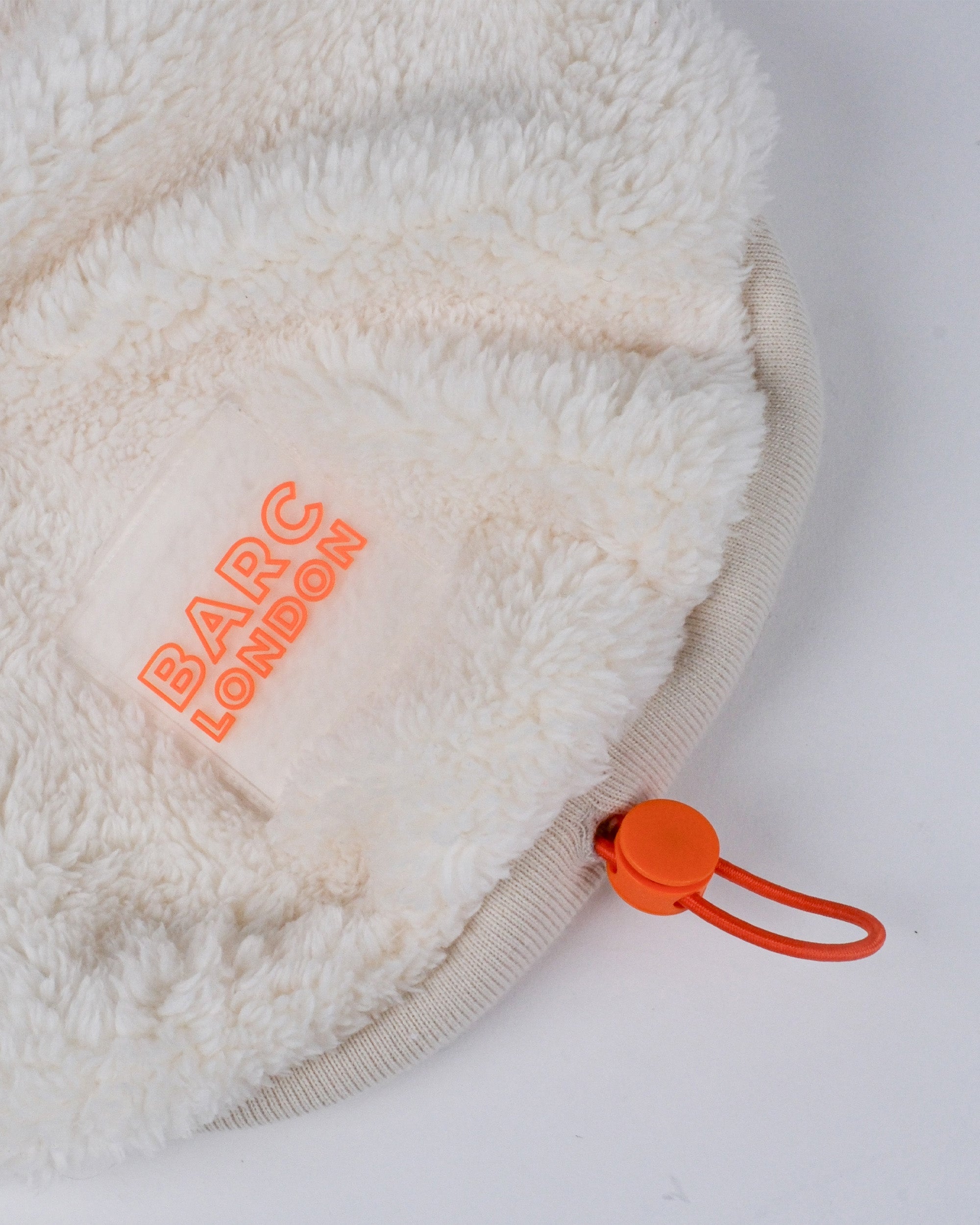 Cream Sherpa Fleece Dog Vest