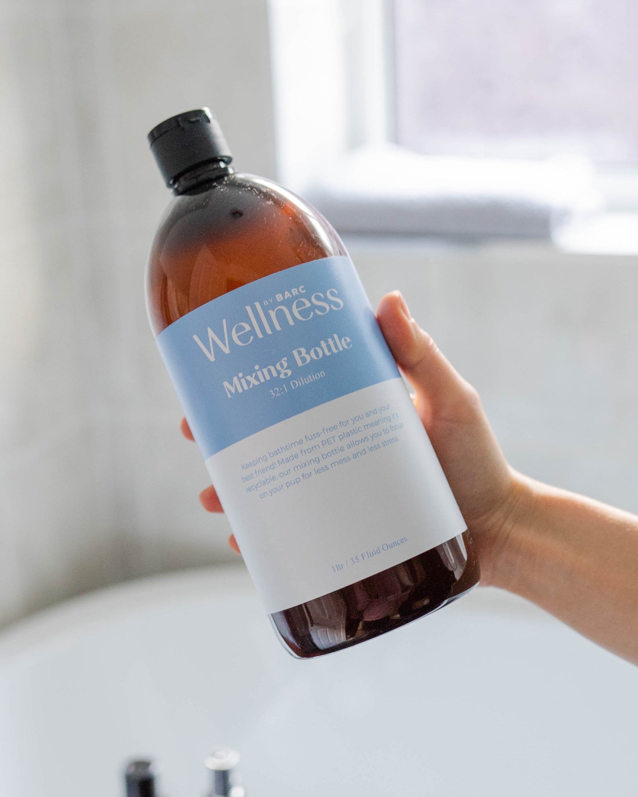 Dog Shampoo Mixing Bottle