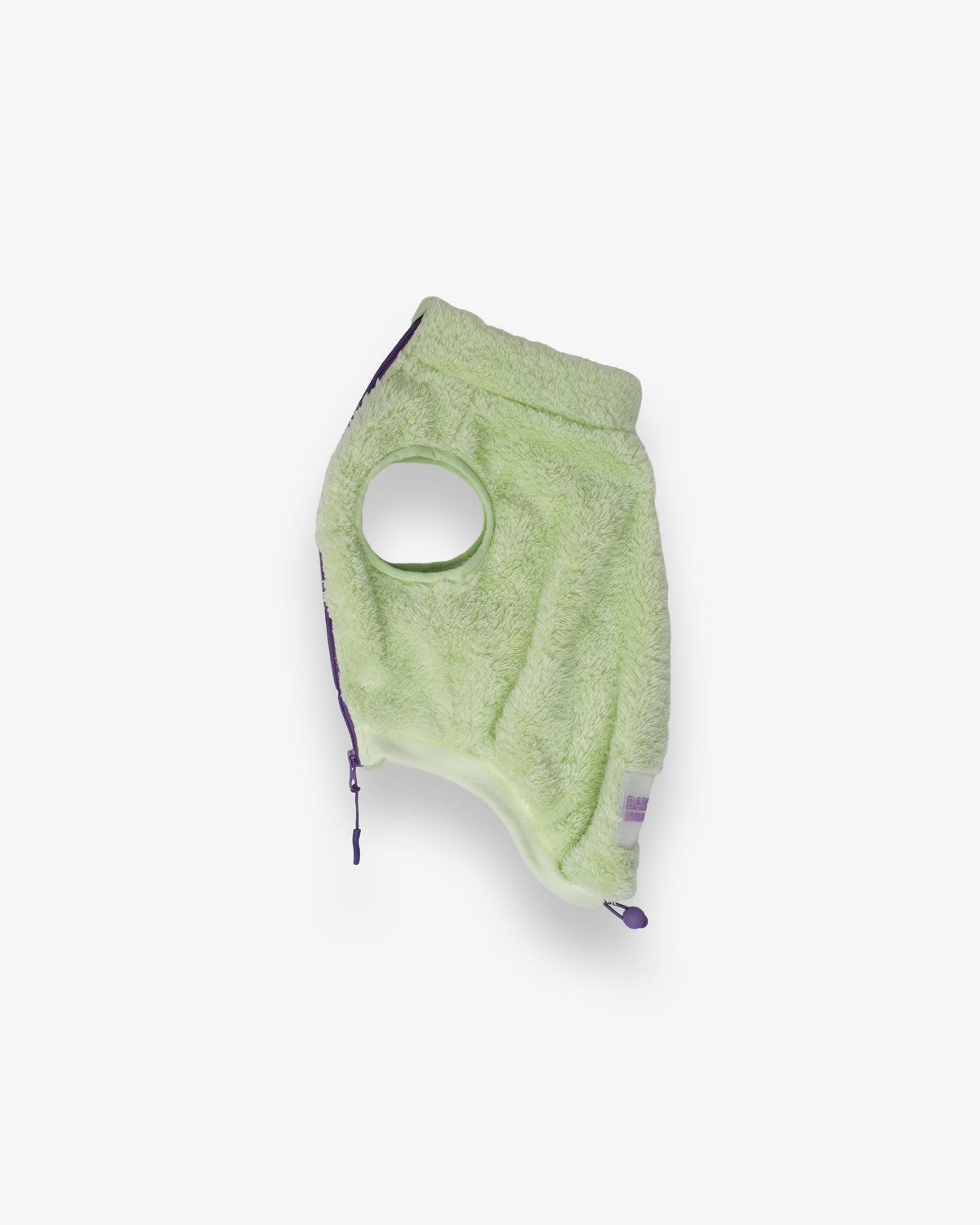 Lime Sherpa Fleece Dog Vest