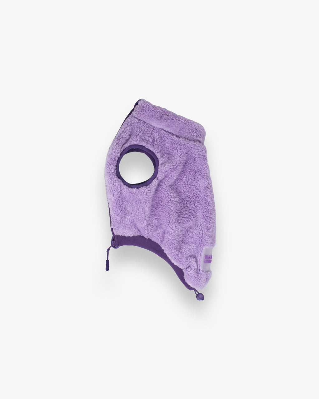 Lilac Sherpa Fleece Dog Vest