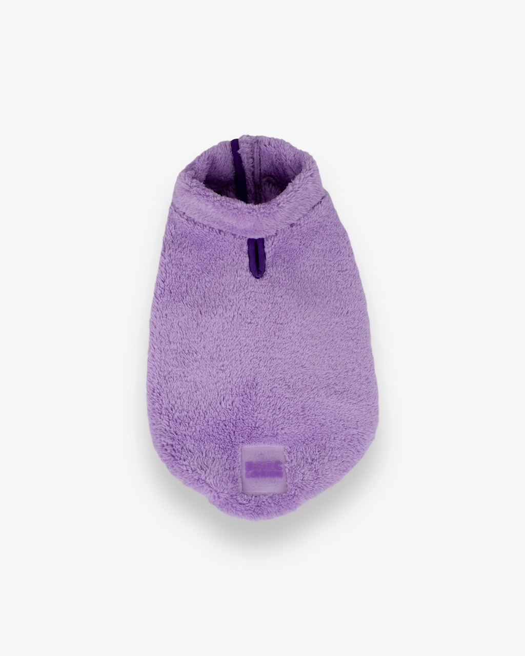 Lilac Sherpa Fleece Dog Vest
