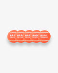 Bright Orange Mini Dog Ball