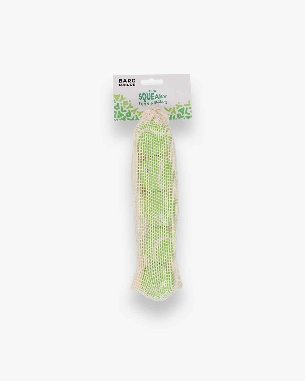 Lime Green Mini Dog Ball