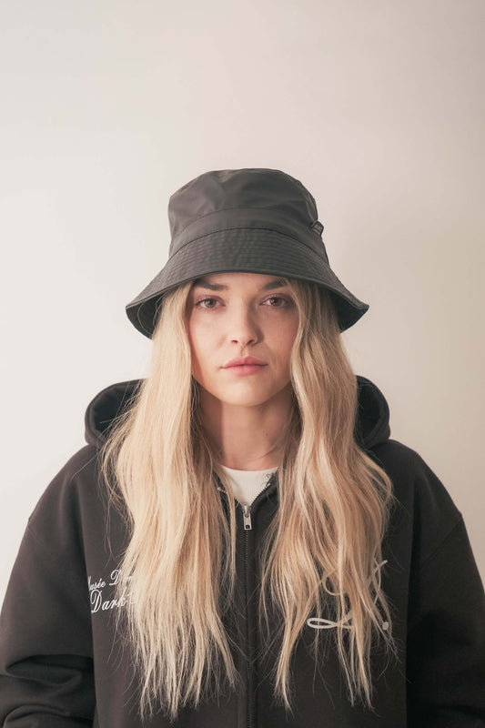 Black Bucket Hat