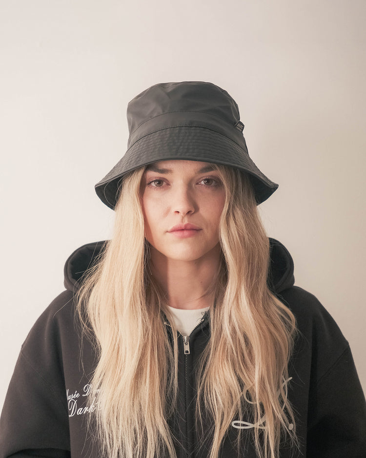 Black Bucket Hat