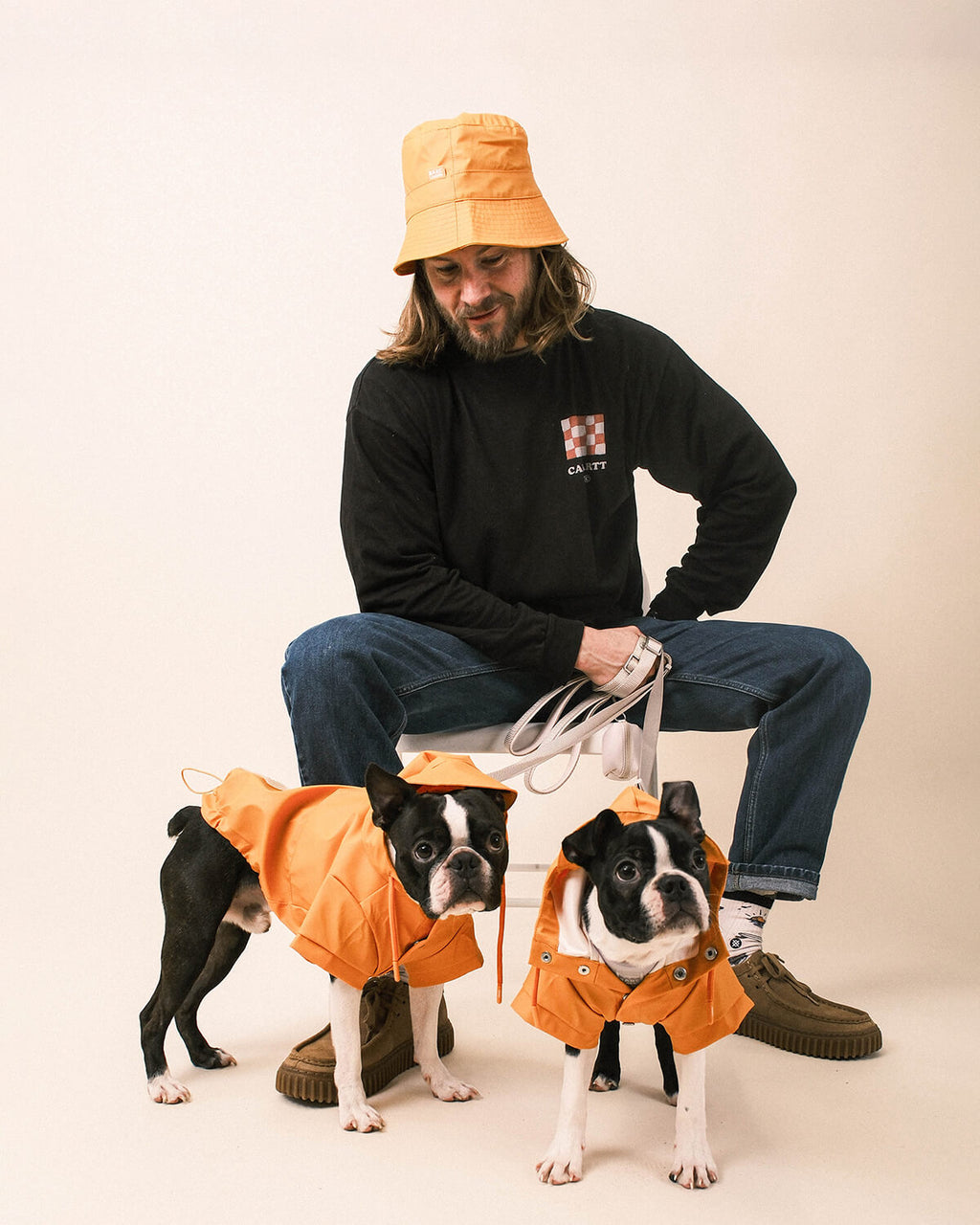 Orange Bucket Hat