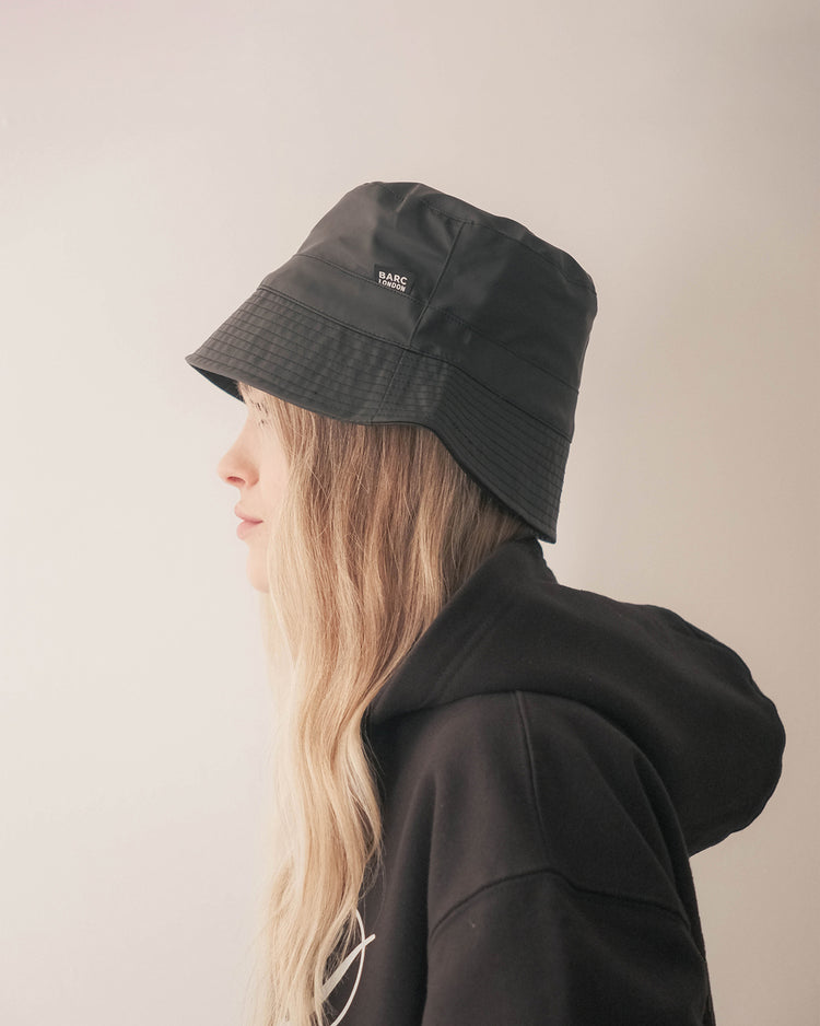 Black Bucket Hat