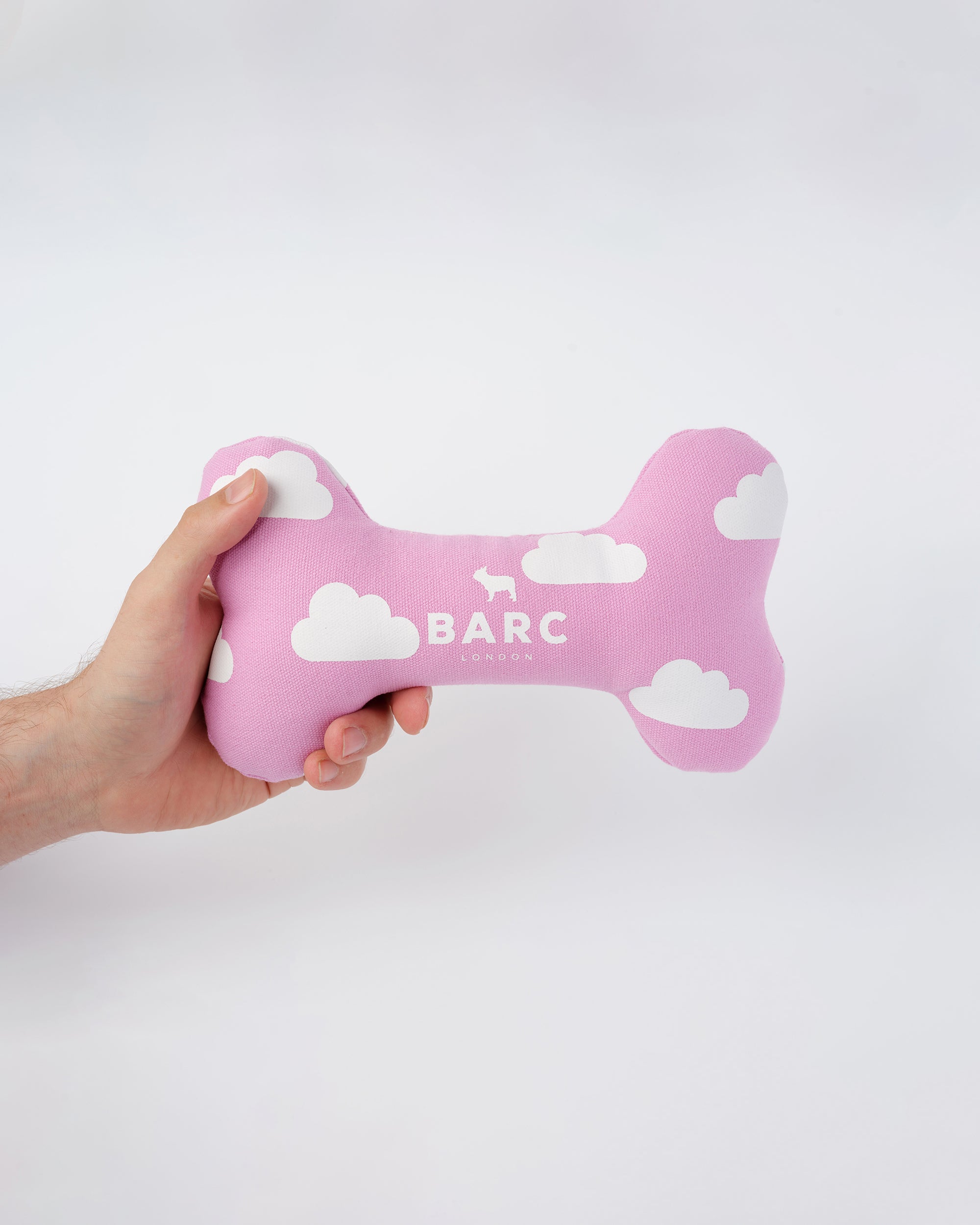 Cloud Squeaky Dog Bone Toy