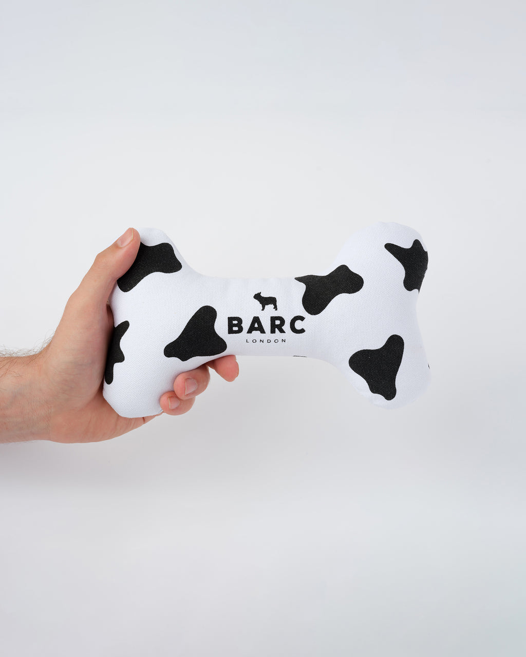 Cow Squeaky Dog Bone Toy