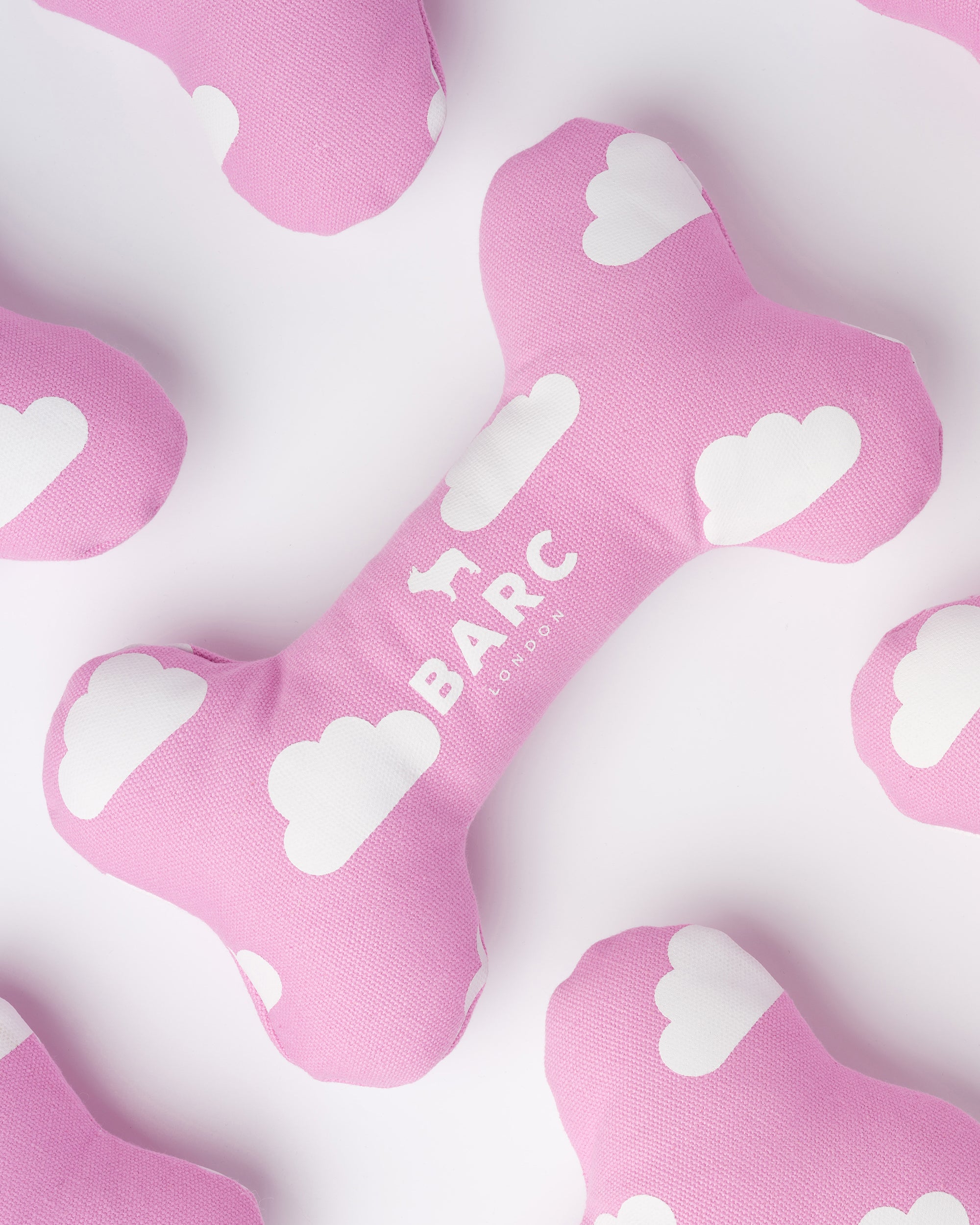 Cloud Squeaky Dog Bone Toy