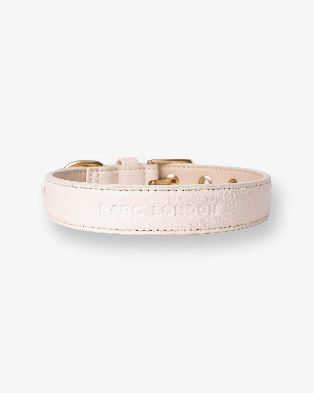 Light Ivory Dog Collar & Lead Set