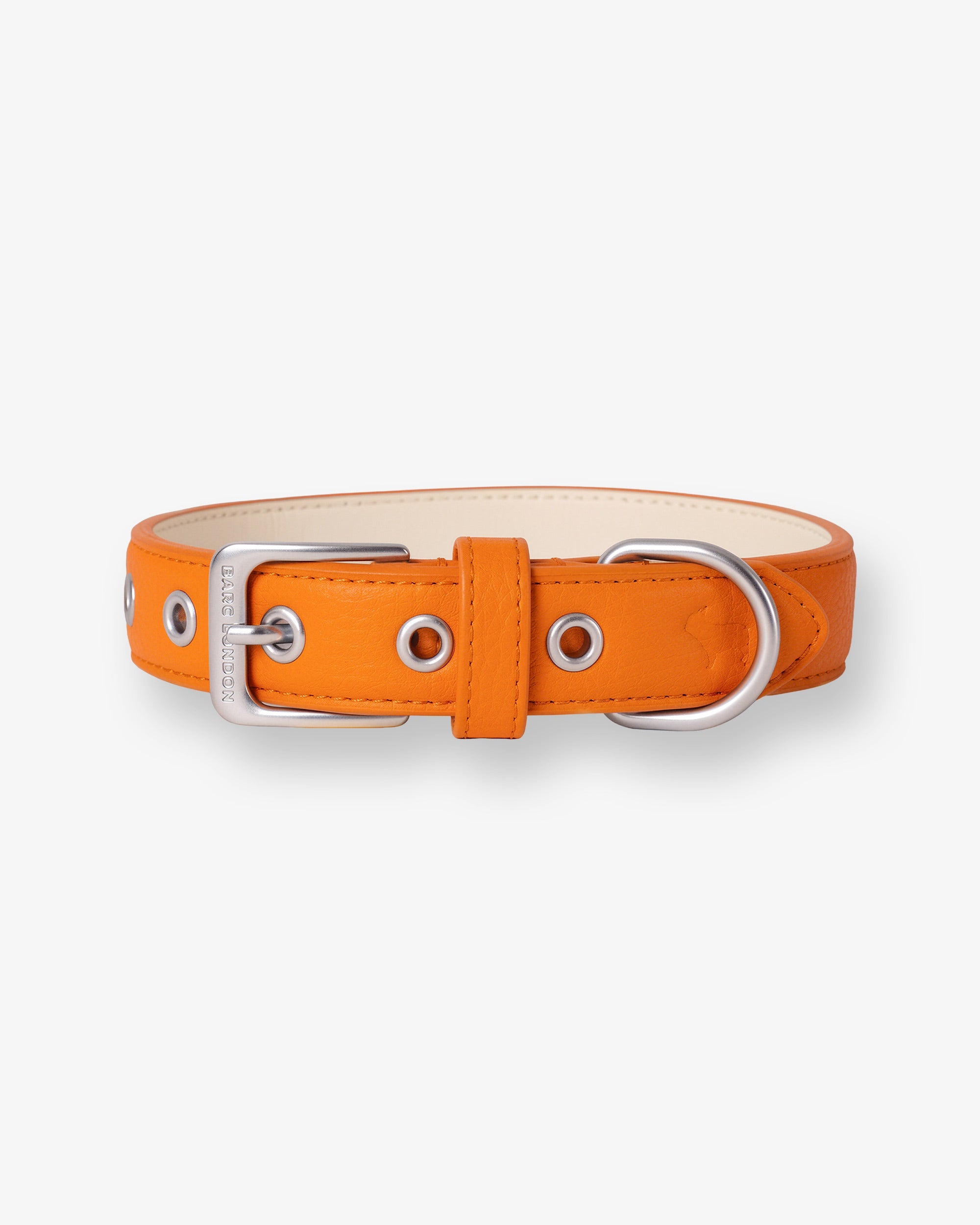 Mandarin Orange Dog Collar & Lead Set