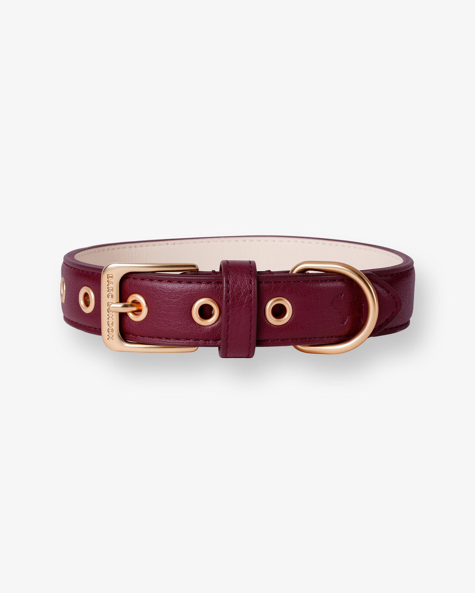 Merlot Red Dog Collar & Lead Set