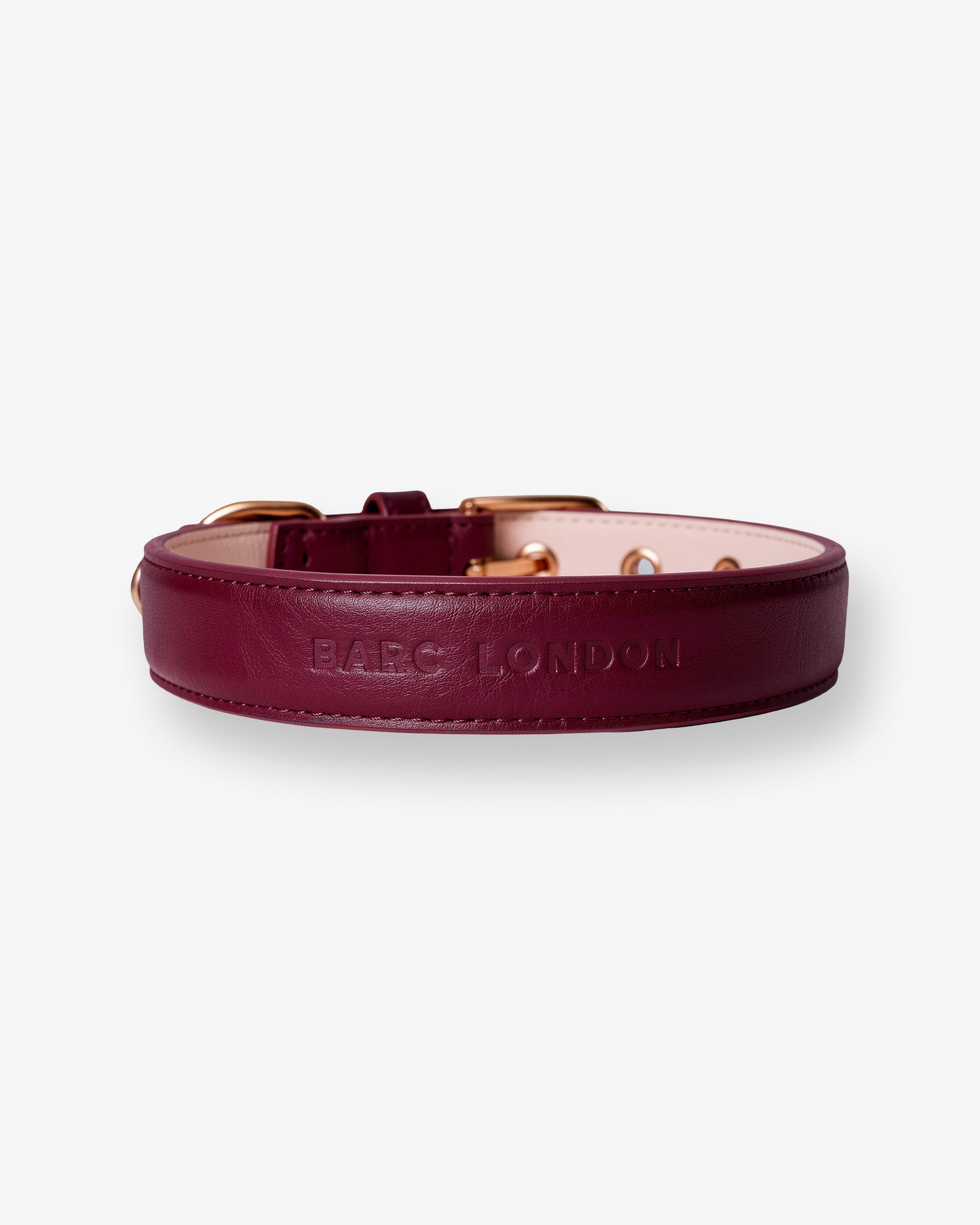 Merlot Red Dog Collar