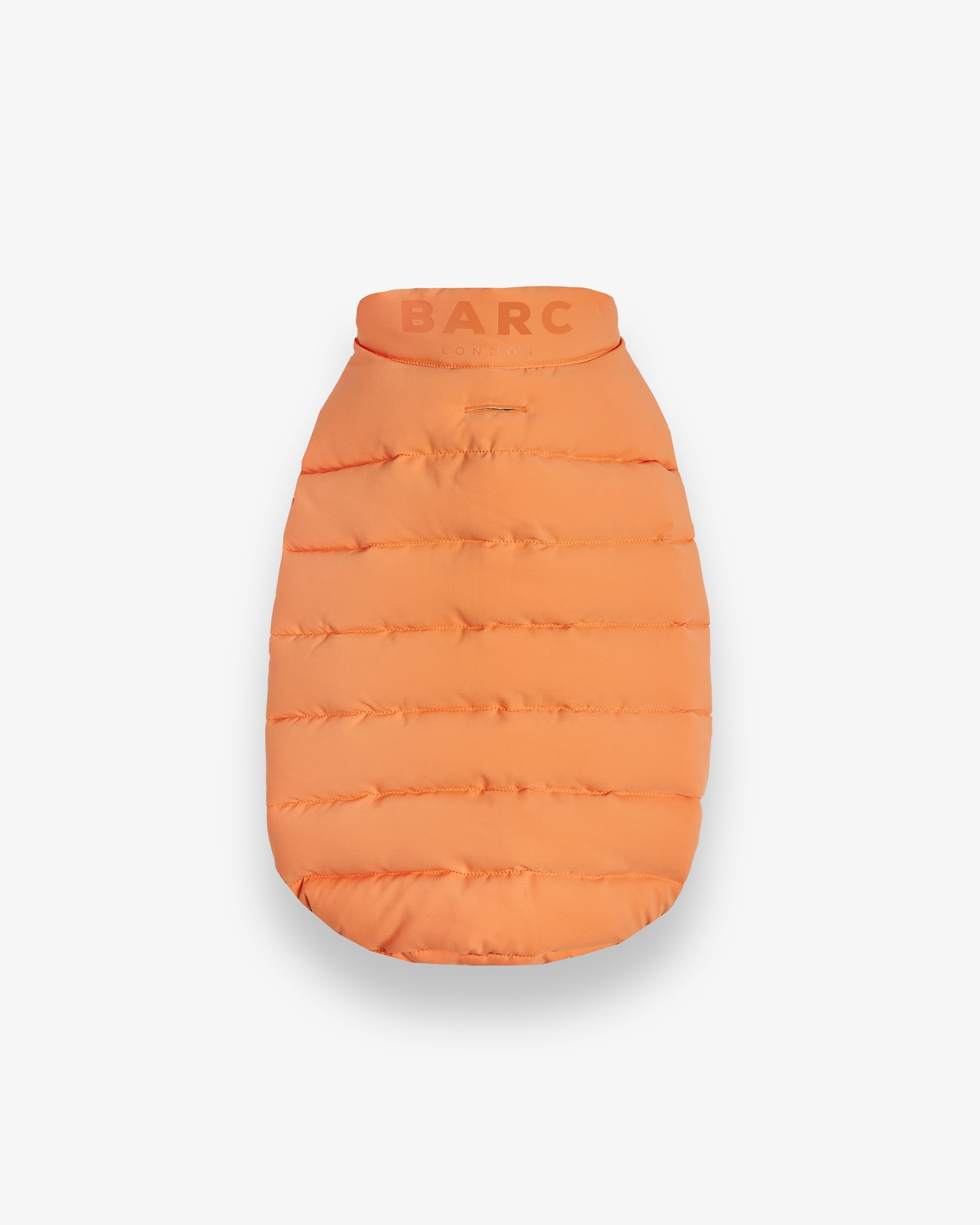 Reversible Dog Puffer Jacket: Coral & Khaki Green