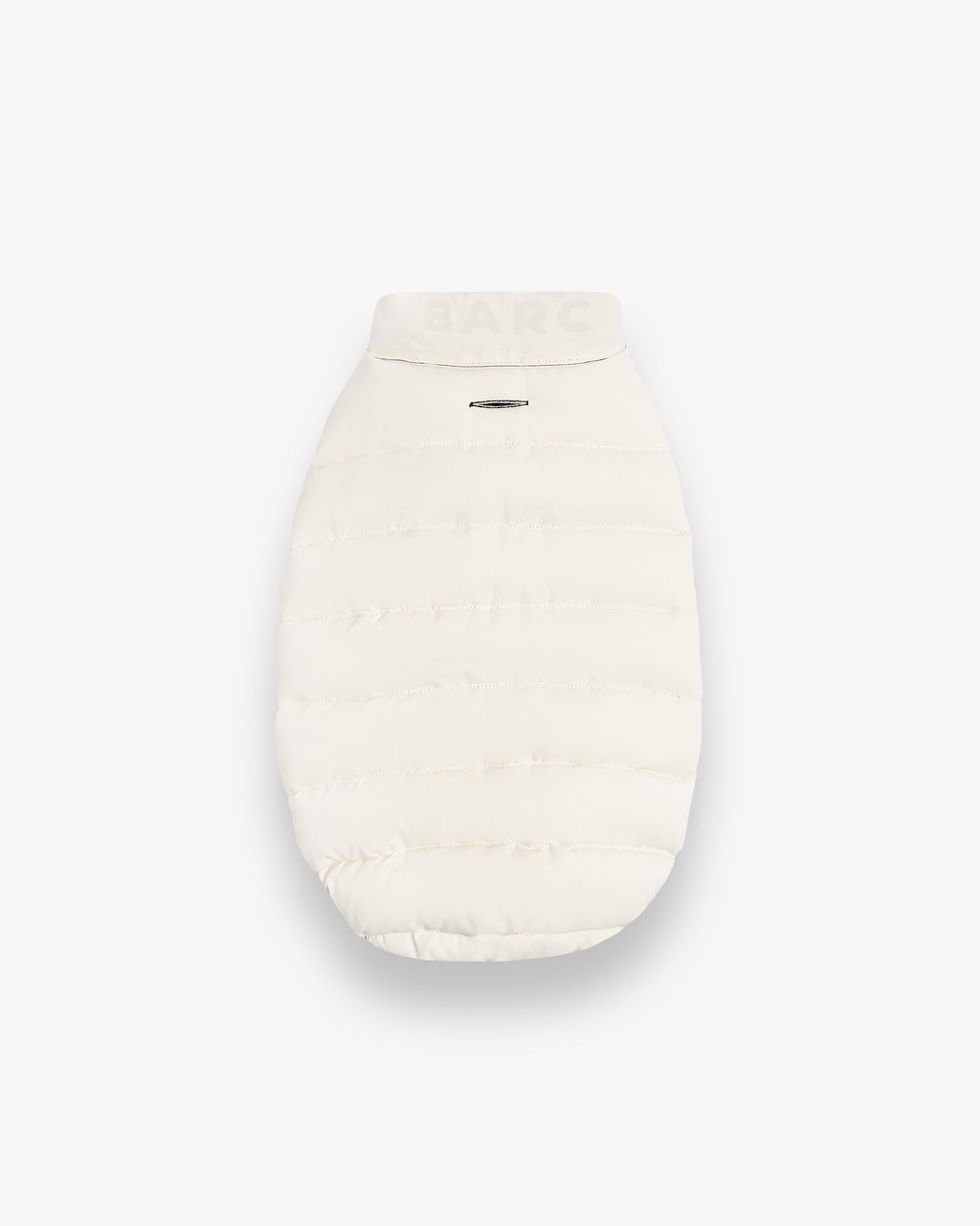 Reversible Dog Puffer Jacket: Black & Off White