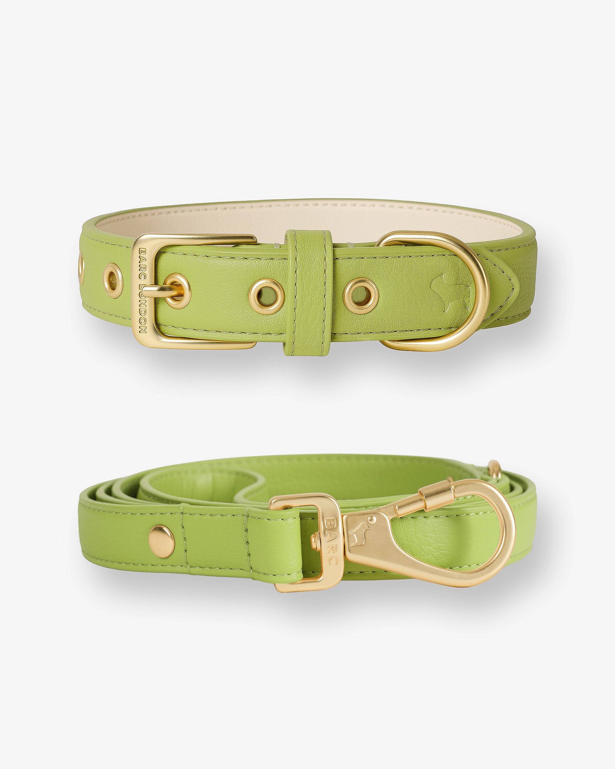 Wasabi Green Dog Collar & Lead Set