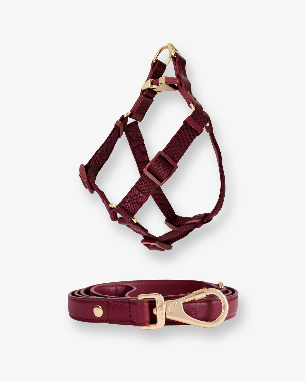 Merlot Dog Harness & Lead Set