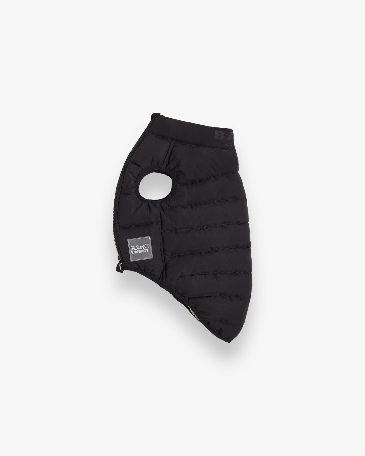 Reversible Dog Puffer Jacket Black & Off White