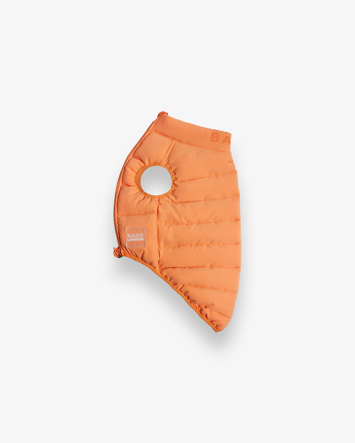 Reversible Dog Puffer Jacket Coral & Khaki Green