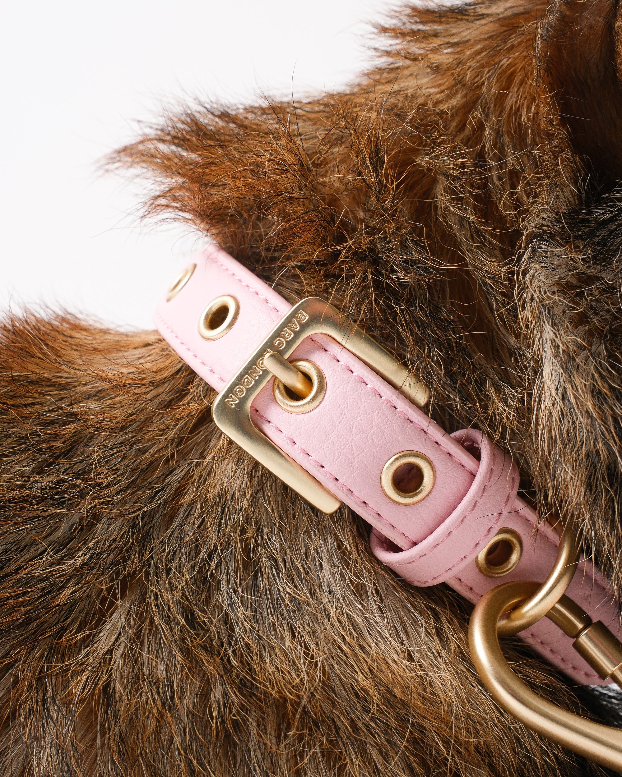 Blush Pink Dog Collar & Lead Set
