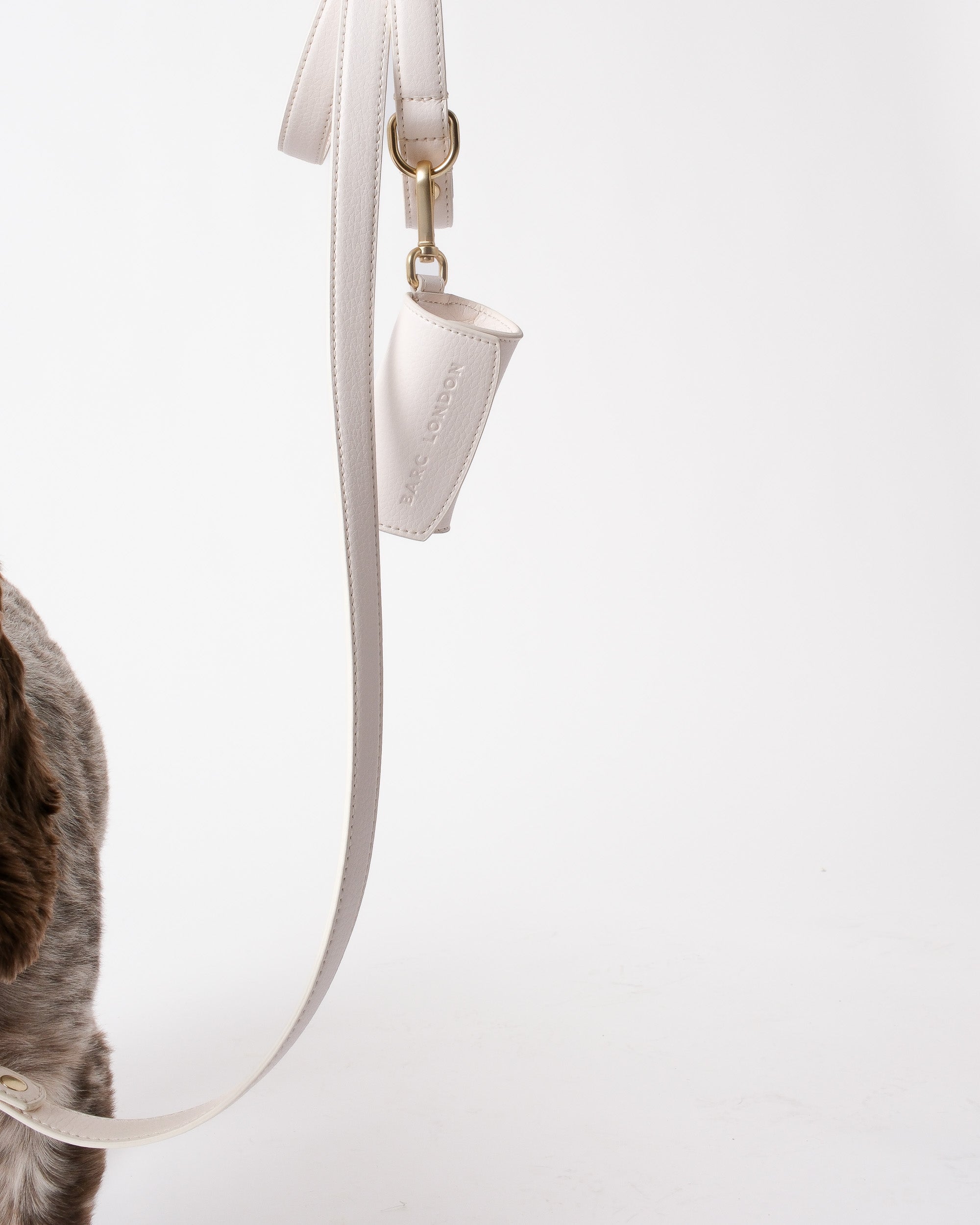 Light Ivory Waste Bag Holder