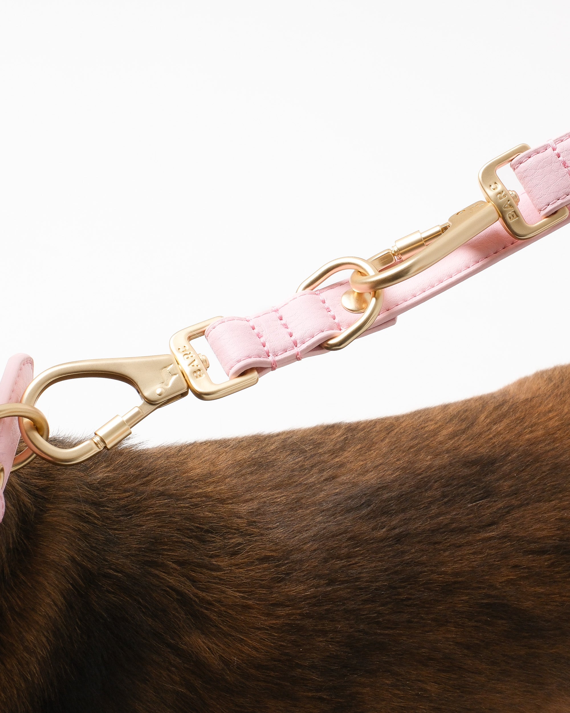 Blush Pink Double Ended Lead