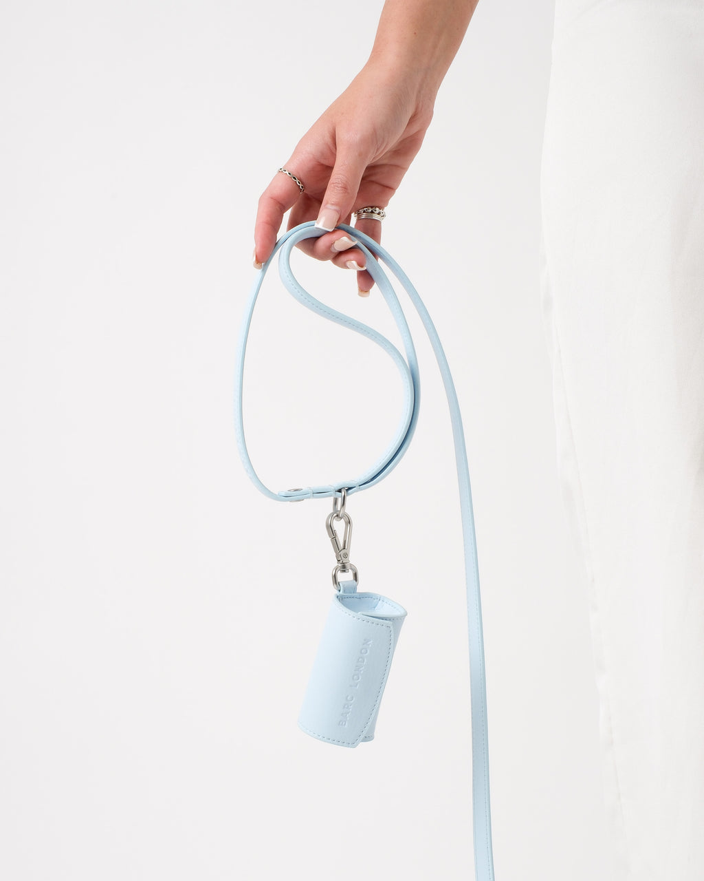 Dusk Blue Waste Bag Holder