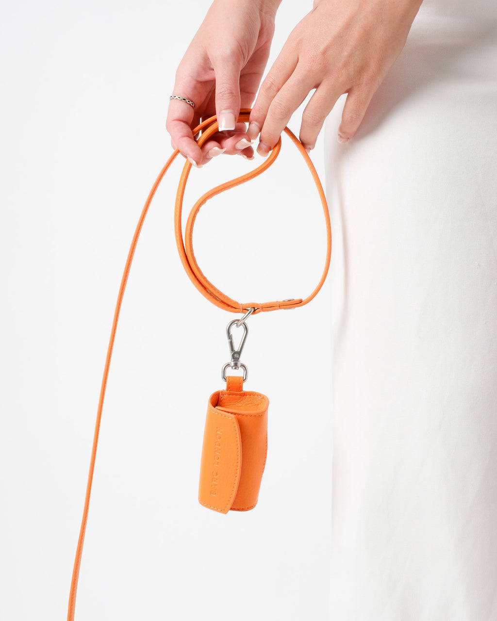 Mandarin Orange Dog Lead