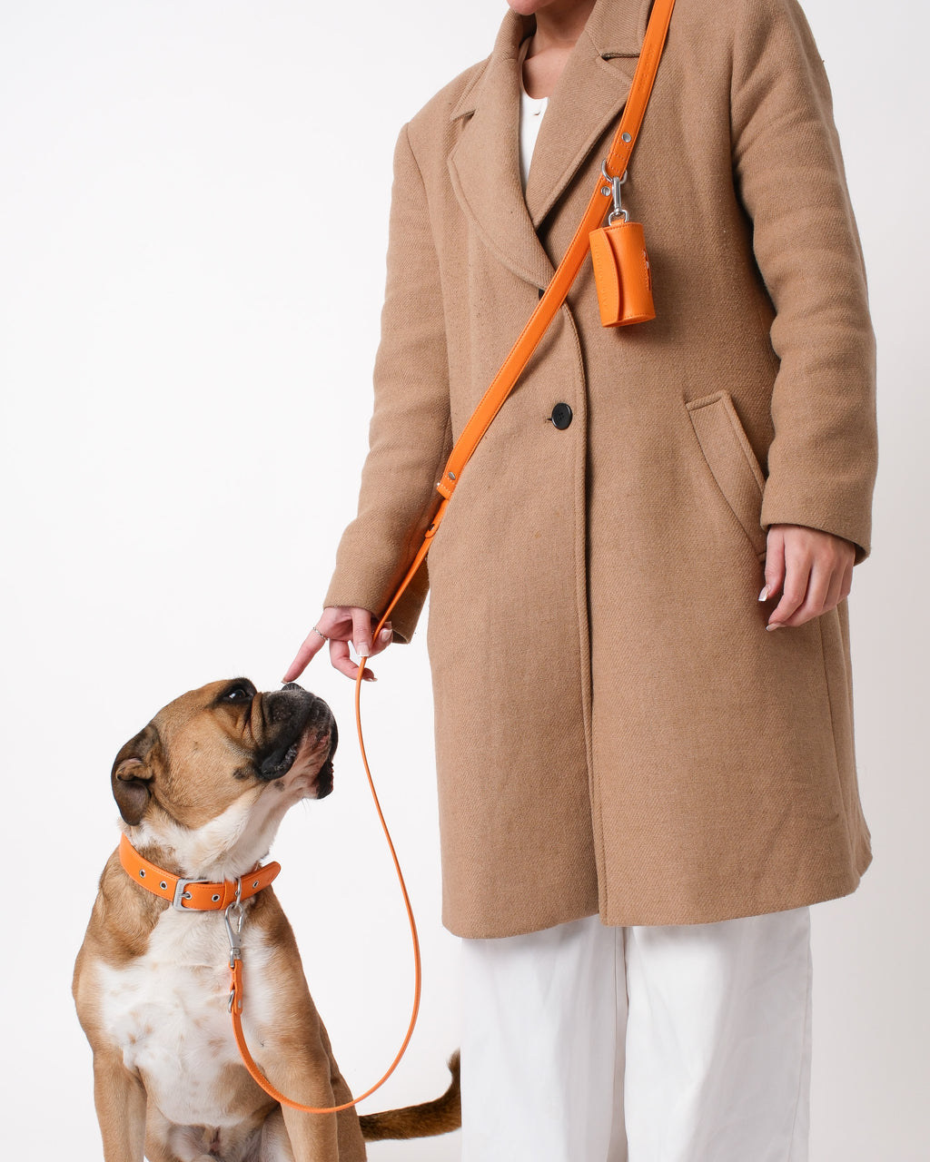 Mandarin Orange Double Ended Lead