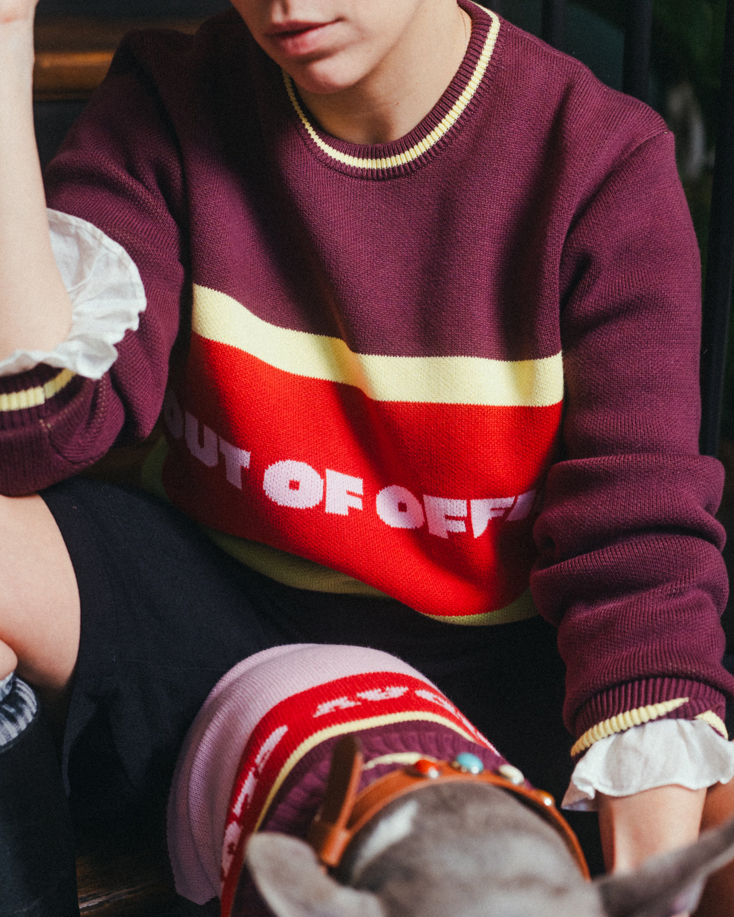 Holiday Club Knitted Jumper, Pink