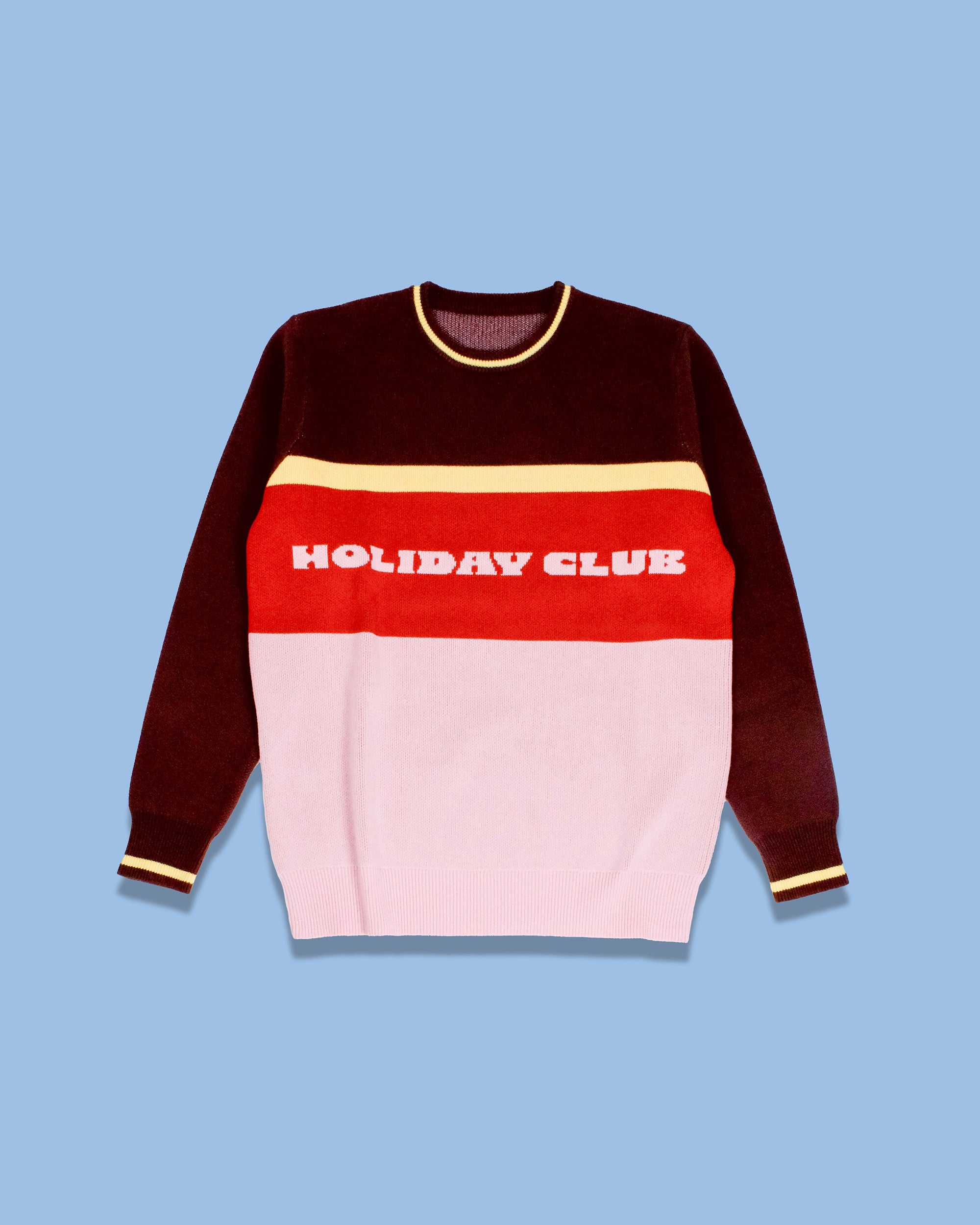 Holiday Club Knitted Jumper, Pink
