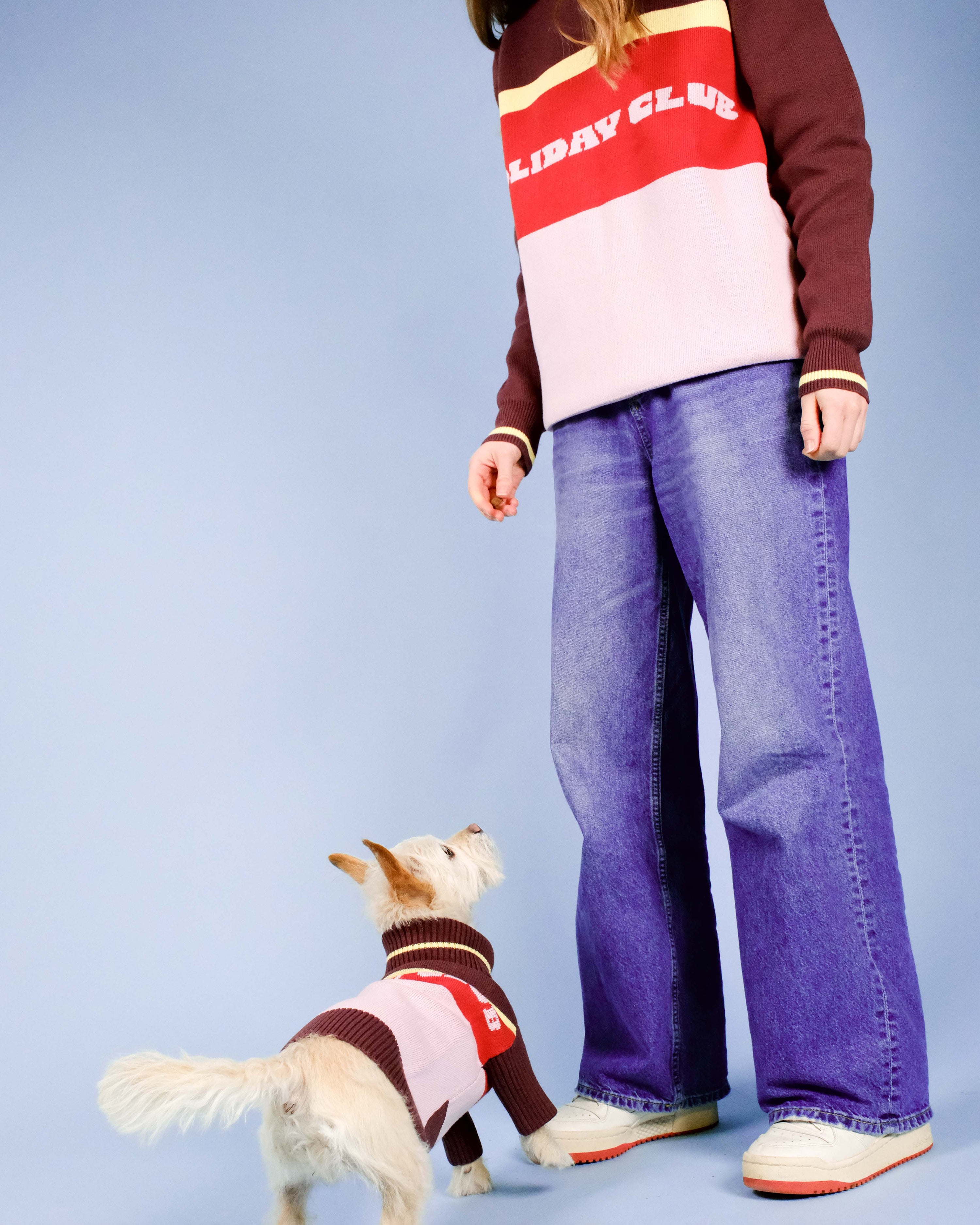 Holiday Club Knitted Jumper, Pink