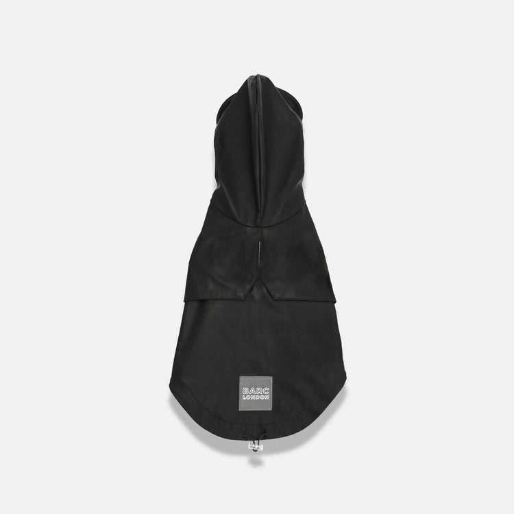 Black Dog Raincoat
