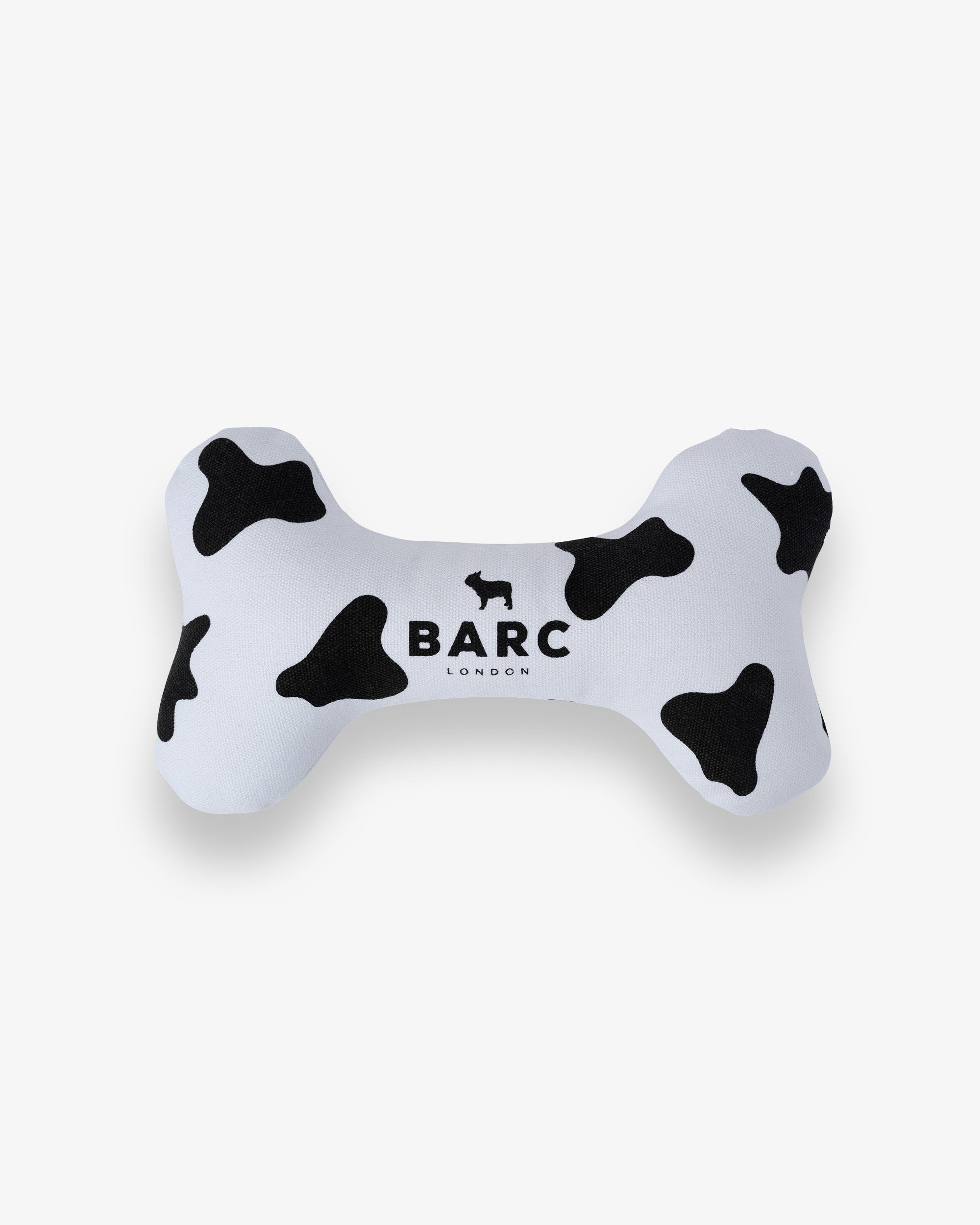 Dog Bone Toy in Cow Print Pattern