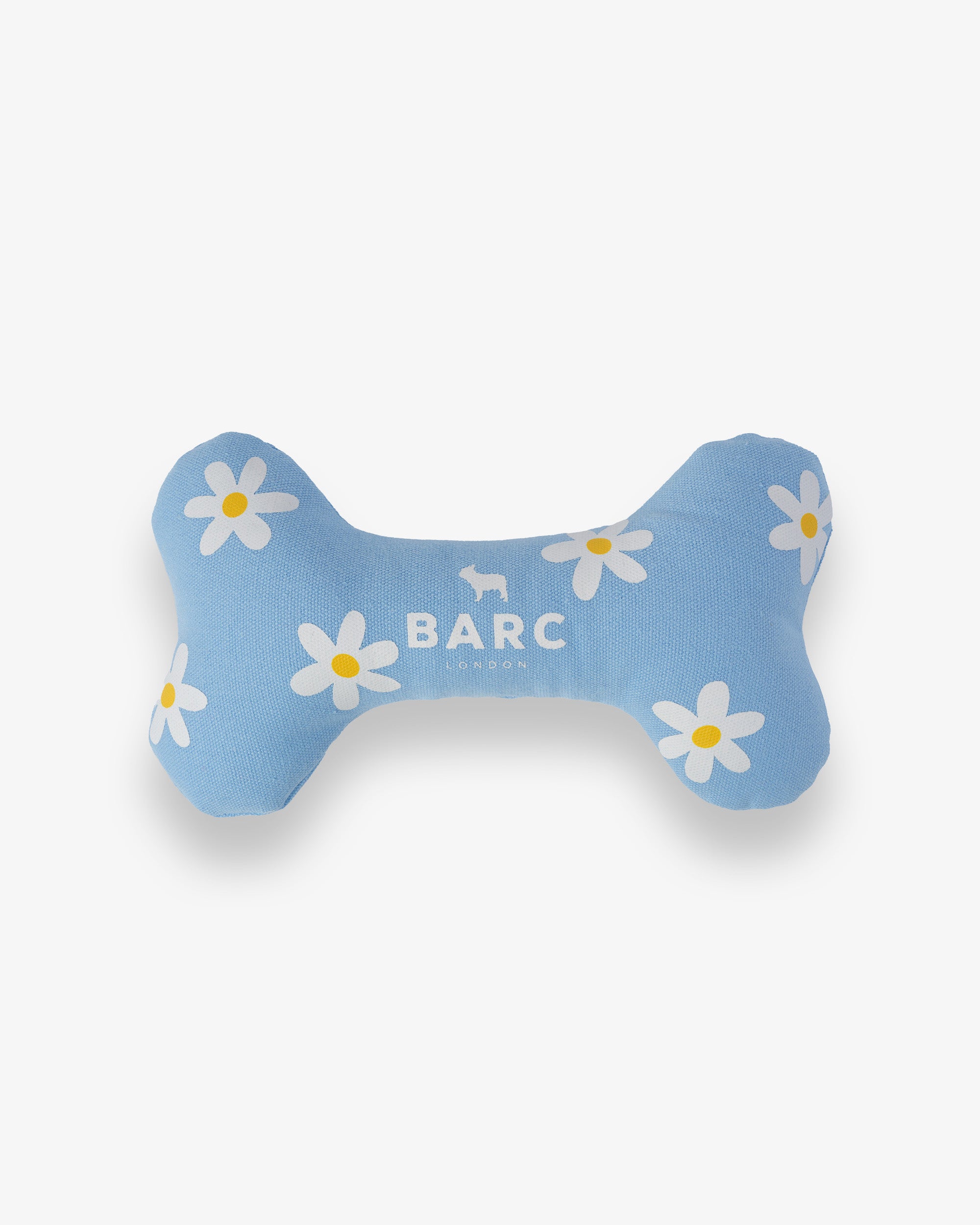 Dog Bone Toy in Delicate Daisy Pattern