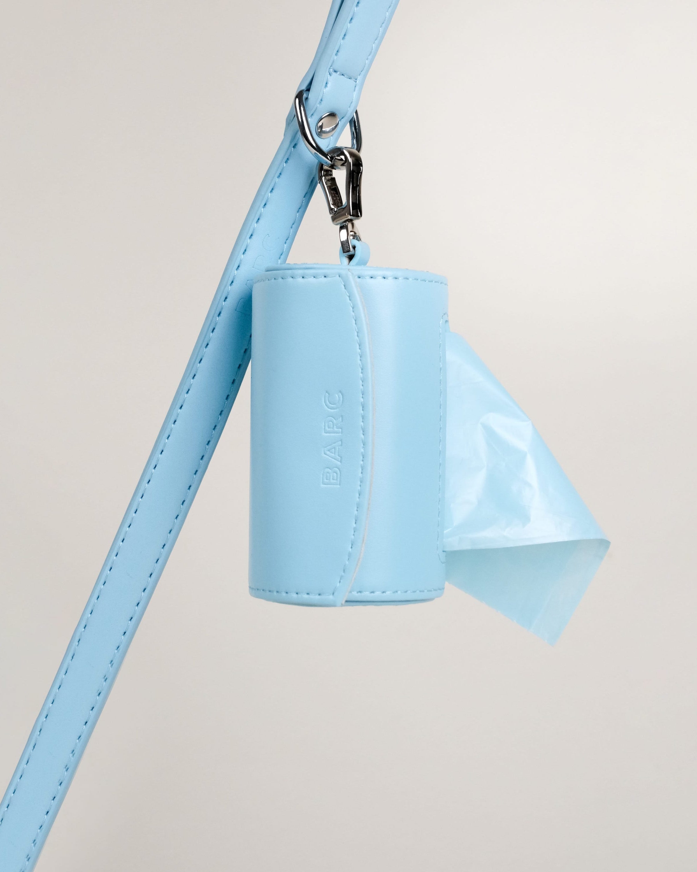 Blue Waste Bag Holder