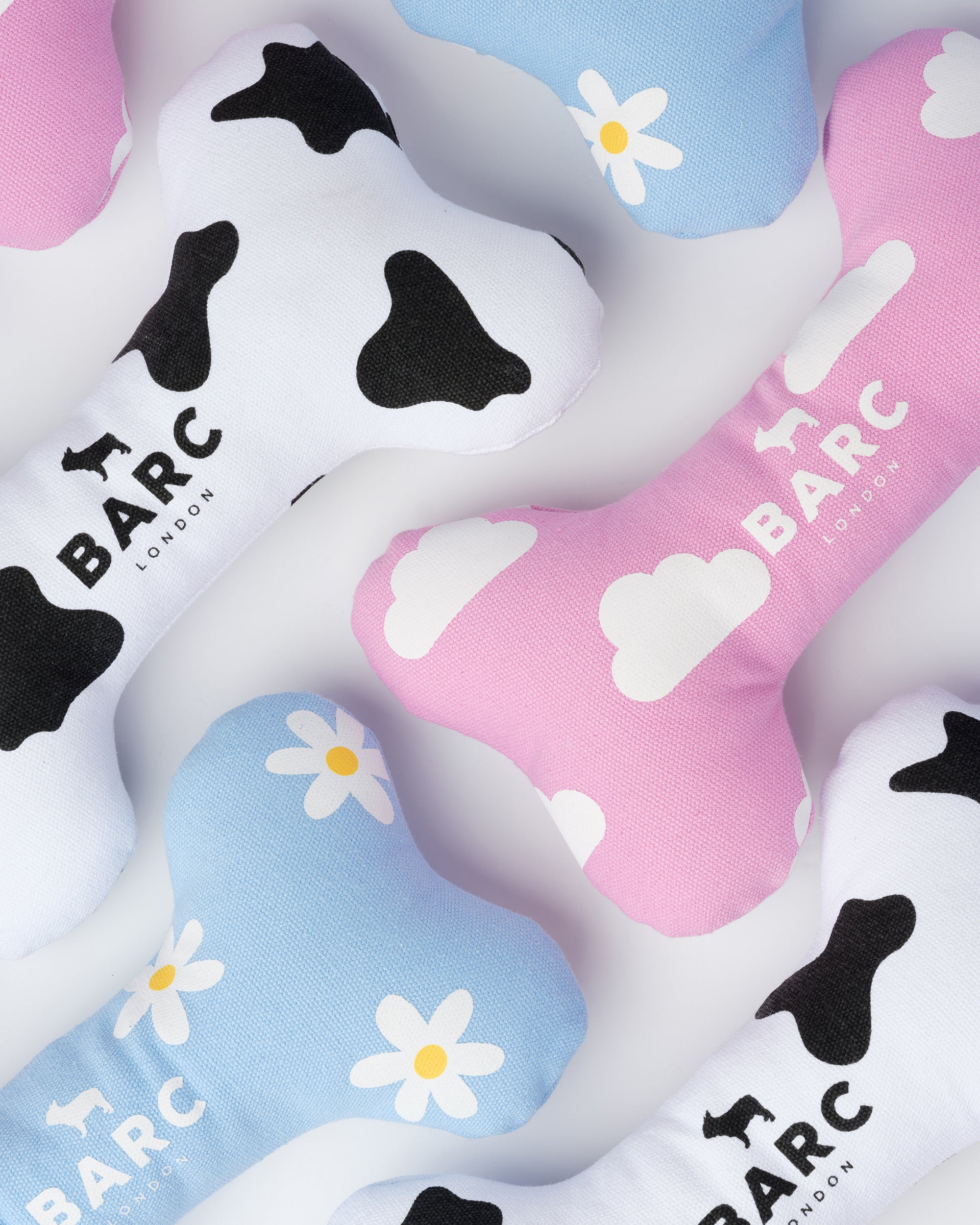 Barc London's Collection of Dog Bone Toys