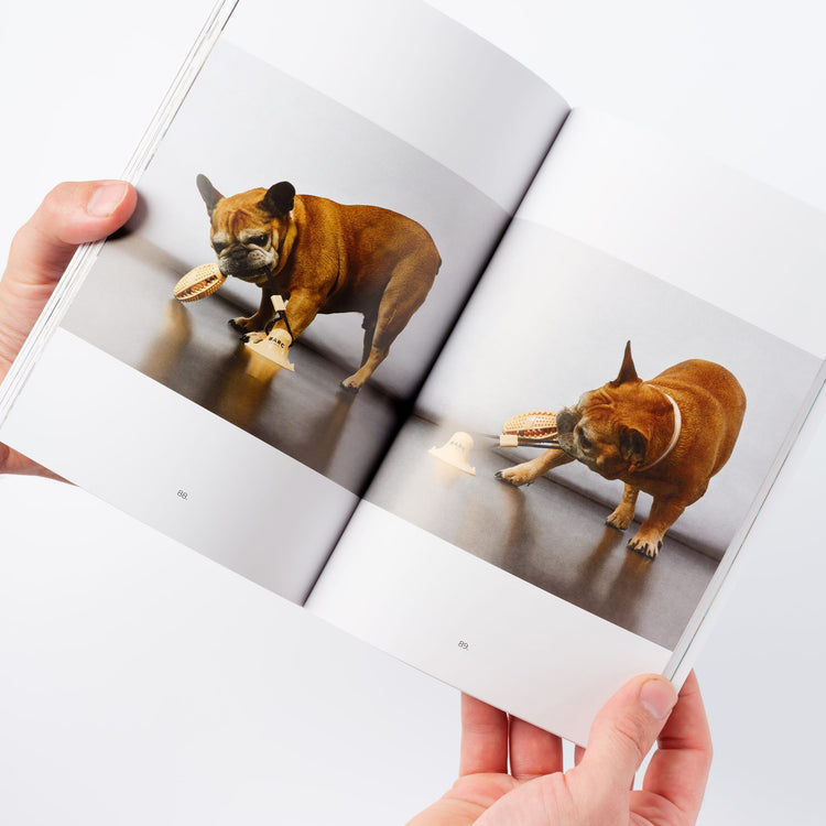 Inside Barc London Book with Pictures of French Bulldog